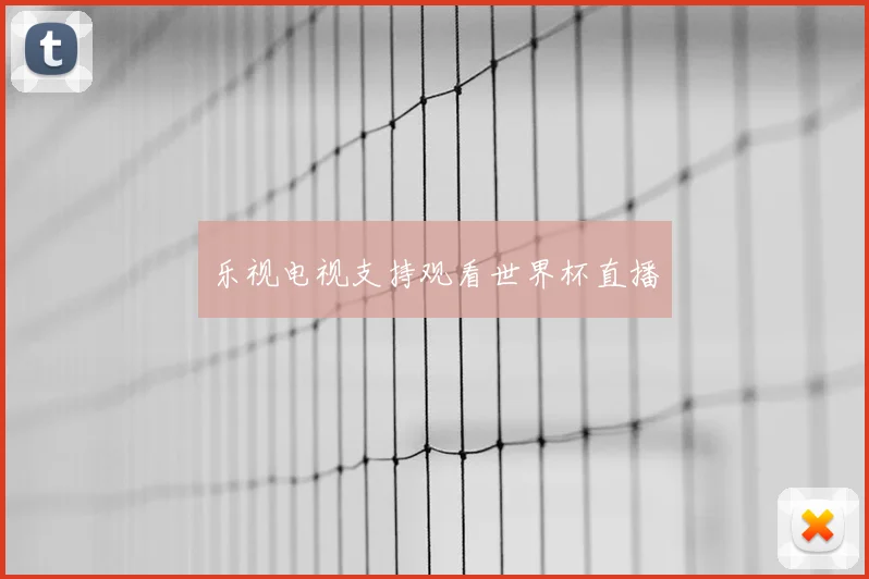乐视电视支持观看世界杯直播